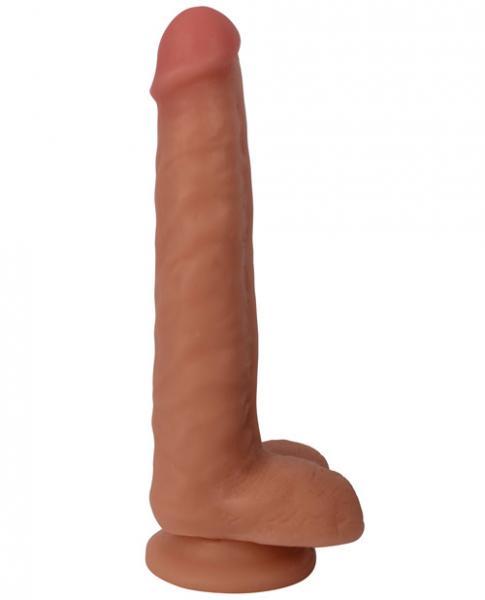 realistic dildo with suction cup base that is harness compatible